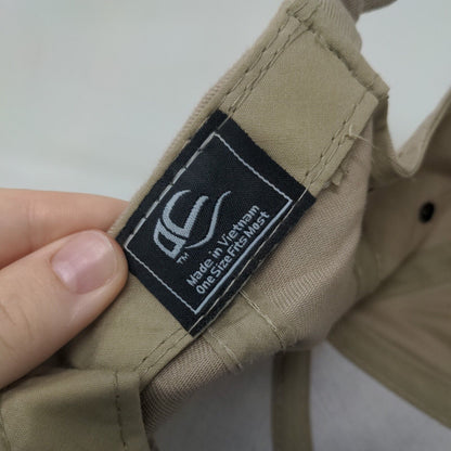JGC | FLUOR Heat Team Slideback Hat Tan OSFM Adjustable Embroidered OC