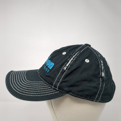 Illusion Dance Studios Strapback Hat Black OS Adjustable Distressed District