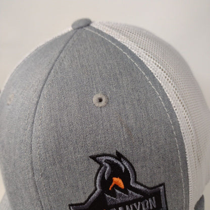 Dry Canyon Snapback Mesh Back Trucker Hat Gray OSFA Embroidered