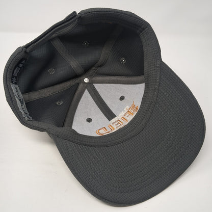 Climate Field View Strapback Baseball Cap Gray One Size Adjustable K-Products