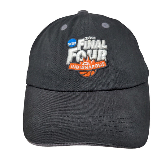 NCAA Final Four 2010 Indianapolis Boys Youth Slideback Hat Black Embroidered