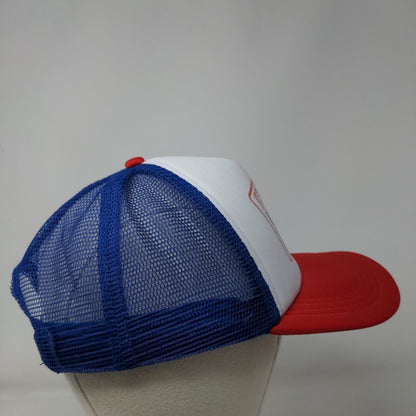 It's Not Gonna Lick Itself Snapback Trucker Hat Multi One Size Colorblock