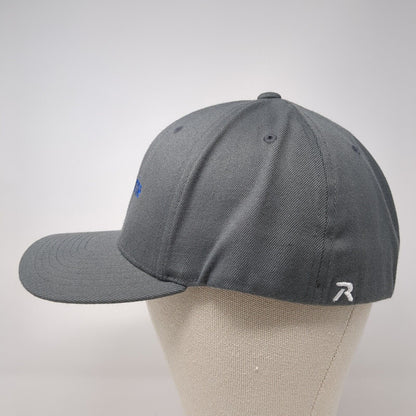 Lind Marine Fitted Hat Gray L/XL Embroidered 6 Panel Pro 585 Richardson