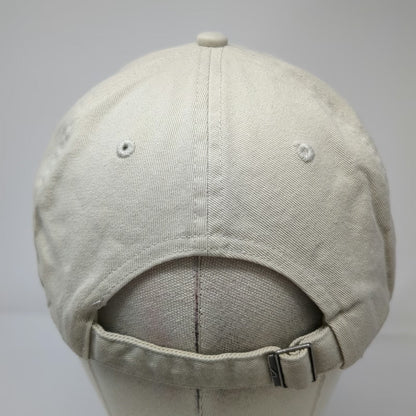 Nike Baseball Cap Beige Black One Size Slideback Heritage86 Cotton Logo Hat