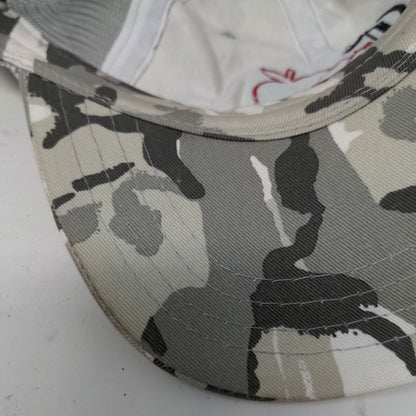 Cider Ridge Golf Club Men's Snapback Mesh Back Hat Gray Camo OS Embroidered