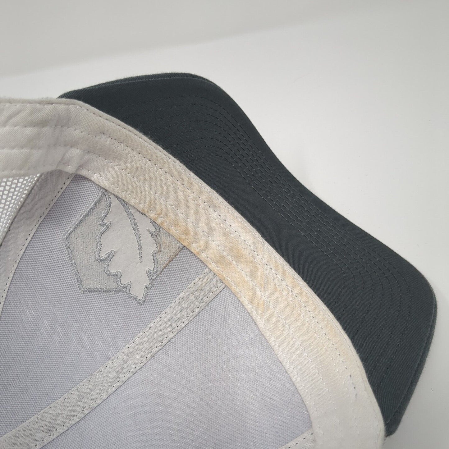 Pacific Headwear Snapback Trucker Hat Gray One Size Embroidered Logo