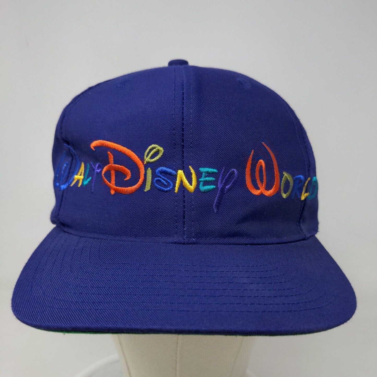 Goofy Hat Co Men's Snapback Hat Purple OSFM Walt Disney World Logo Vintage