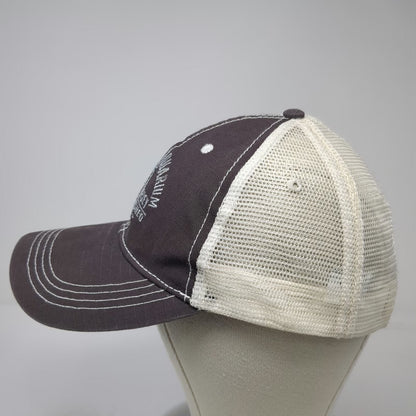 P. Mountain Gray Trucker Hat One Size Adventure Aquarium New Jersey Sea Turtle