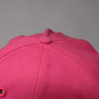 Grant Wood Specialties Slideback Hat Pink OS Adjustable Embroidered Rope San Sun