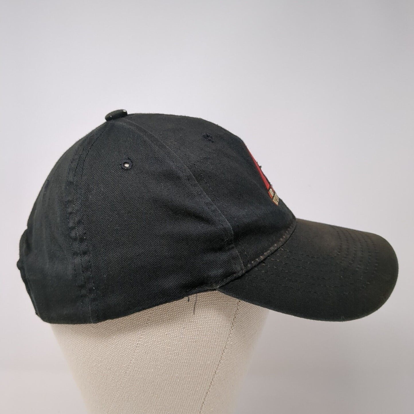 Air Services International Snapback Hat Black One Size Adjustable Sportsman