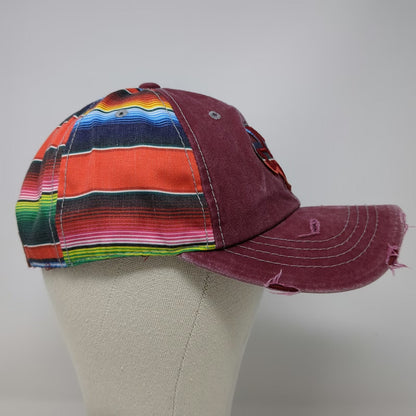 Hat Republic Baseball Cap Purple Red Blue Green Pink One Size Texas Serape Hat