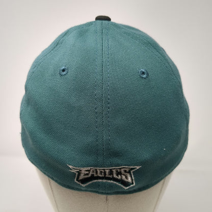 Philadelphia Eagles NFL New Era Baseball Cap Green Black L Hat 39THIRTY Stretch
