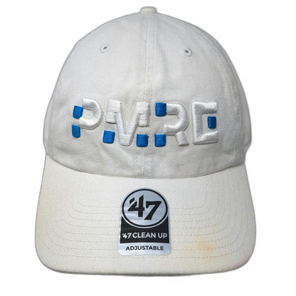 '47 Baseball Cap White One Size Pure Logo Embroidery Slideback Cotton Twill Hat