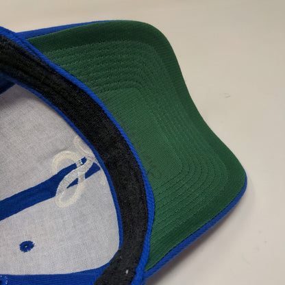 San Sun Men's Snapback Hat Blue Size OSFA Embroidered L Logo