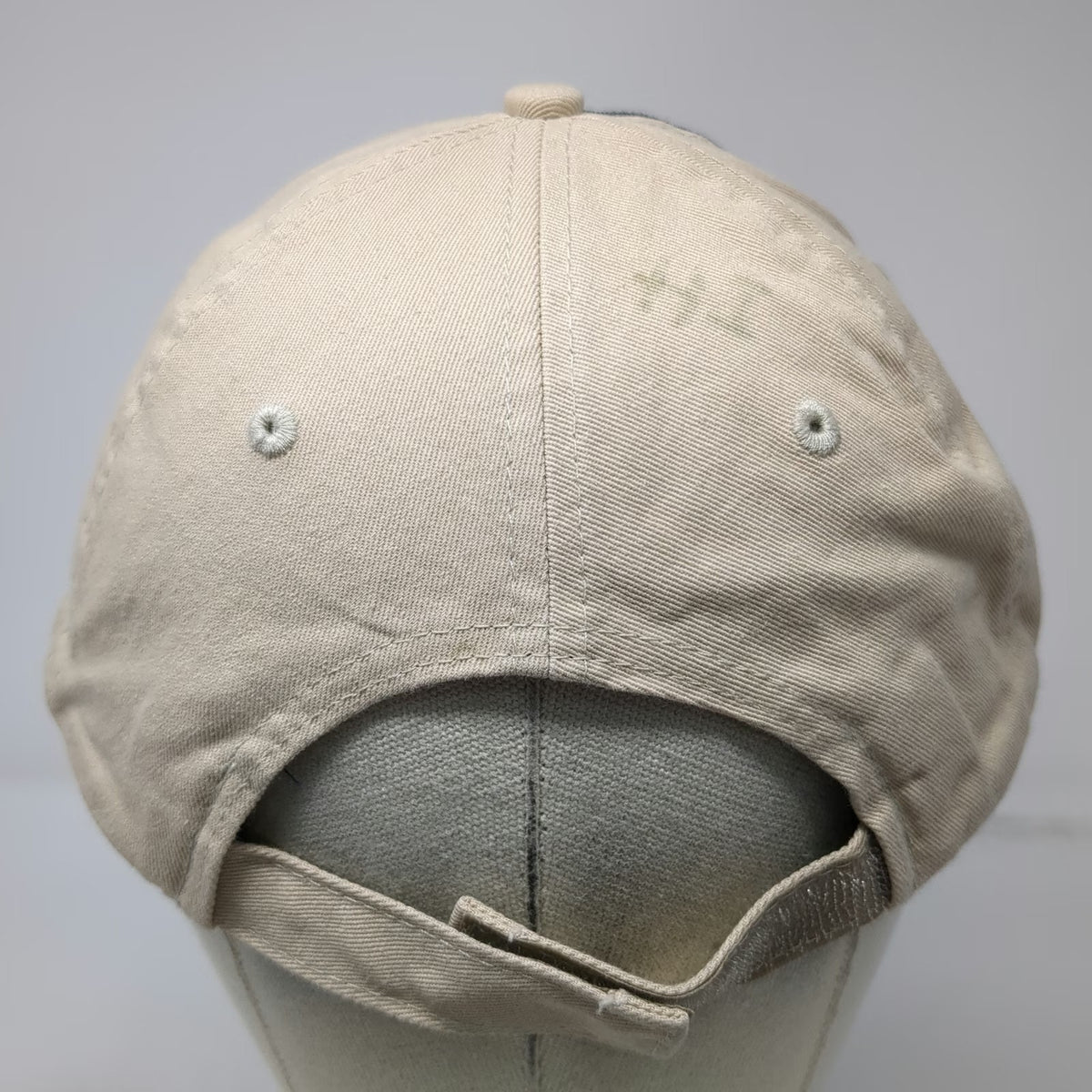 Ohiopyle Baseball Cap Blue Beige One Size Coronado California Logo Strapback Hat