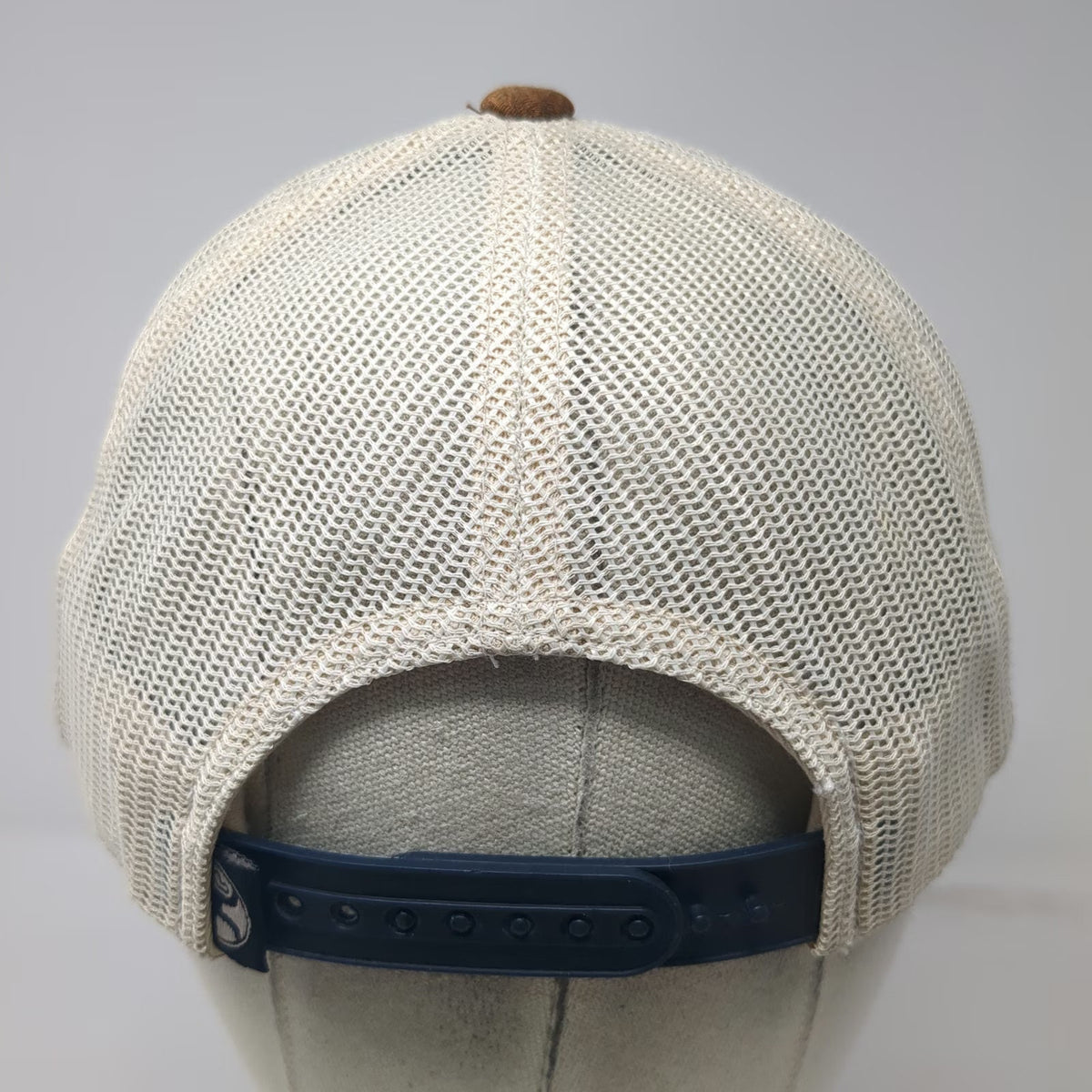 Hooey Trucker Hat Brown One Size Mesh Back Snapback Blue Underbrim Texas Hat