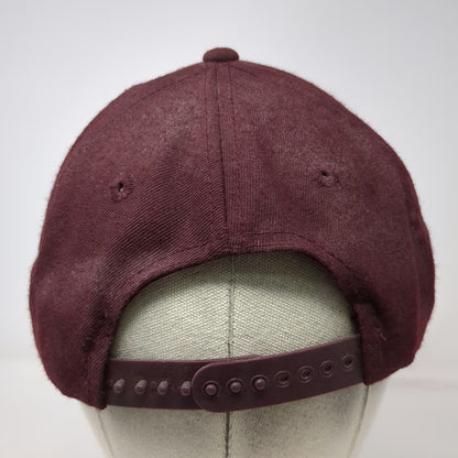 Universal Snapback Red OS Hat Spike Invitational 88 Green Underbrim Vintage
