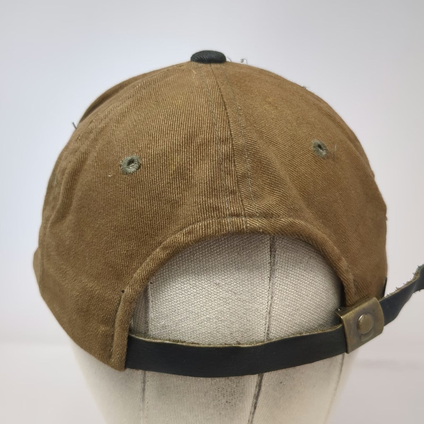 Imperial Baseball Cap Brown Black One Size Buena Vista Country Club Golf Hat