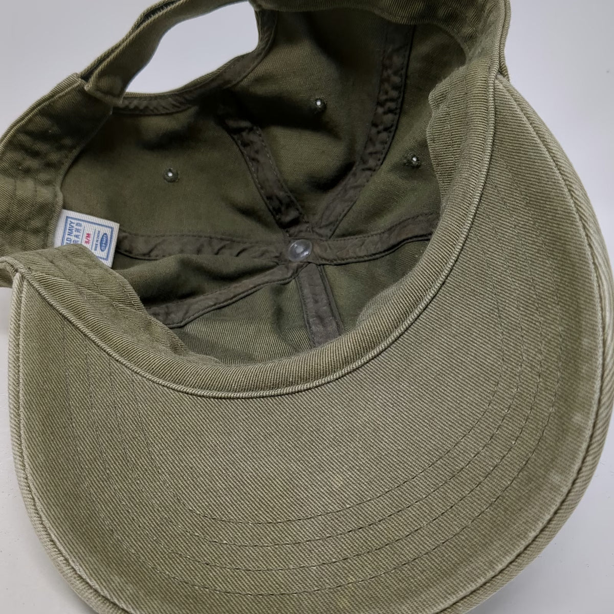 Old Navy Baseball Cap Green M American Flag 2004 Strapback Cotton Hat