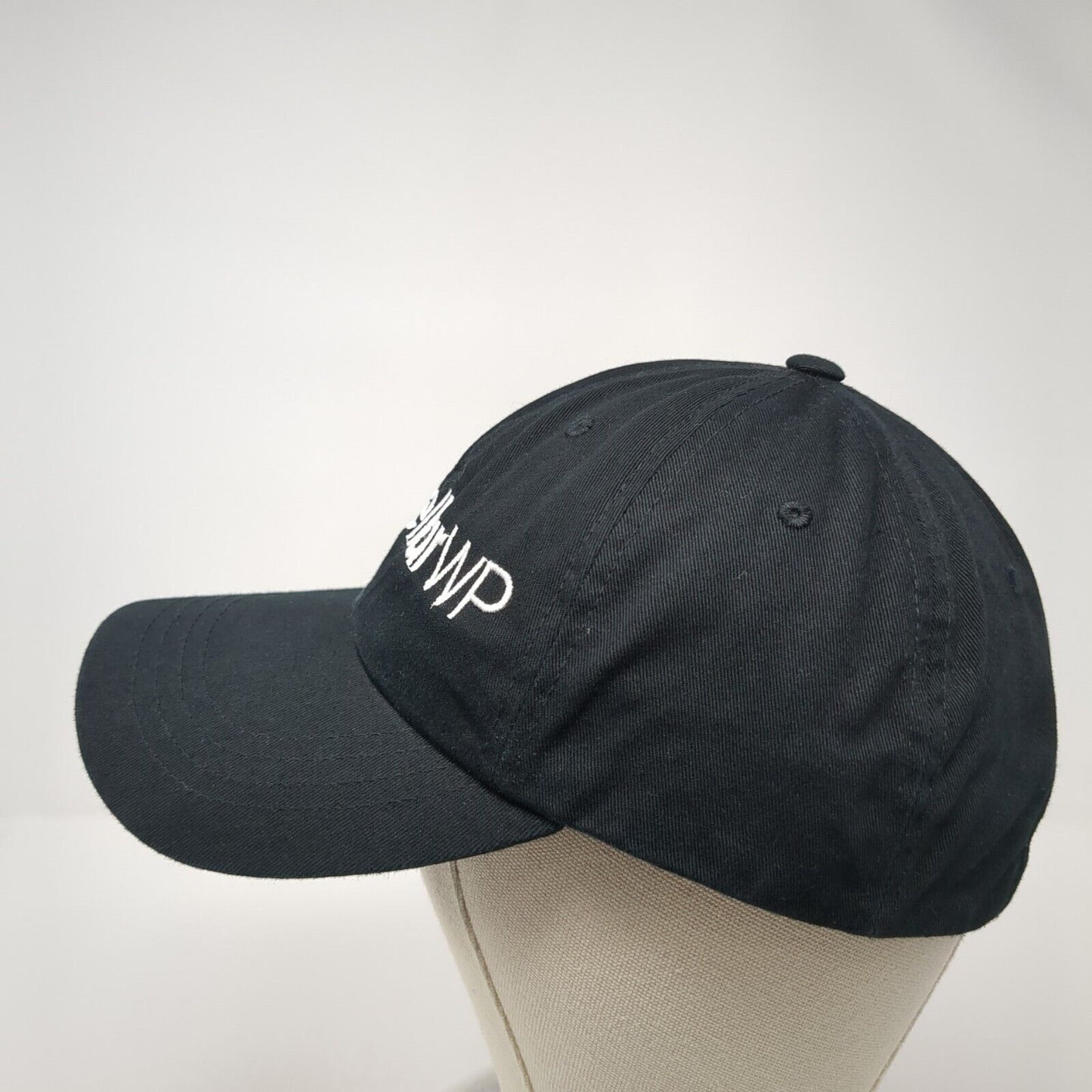 StellarWP Slideback Hat Black One Size Adjustable Embroidered Classics Yupoong