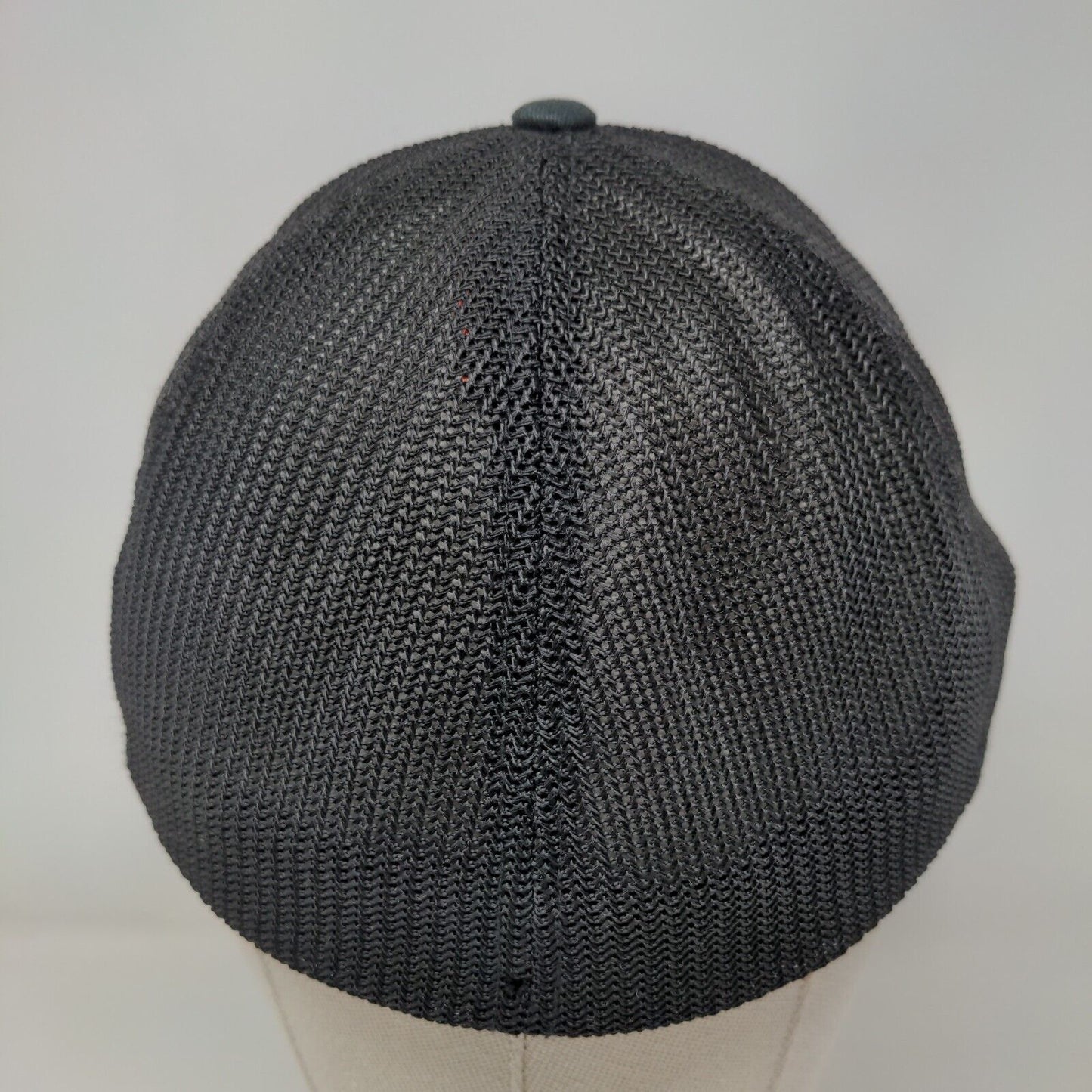 Columbia Pine Tree Flag Fitted Mesh Back Trucker Hat Black One Size