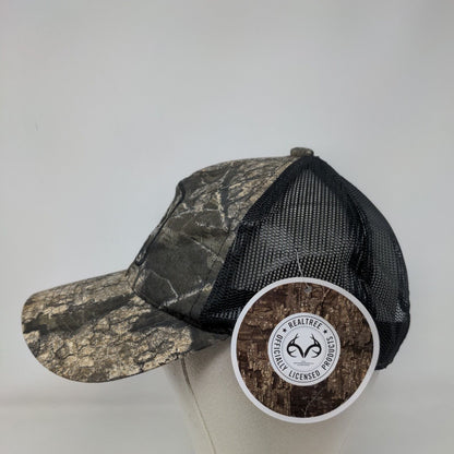 Delta Waterfowl Snapback Mesh Back Trucker Hat Camo OSFM W/Tags