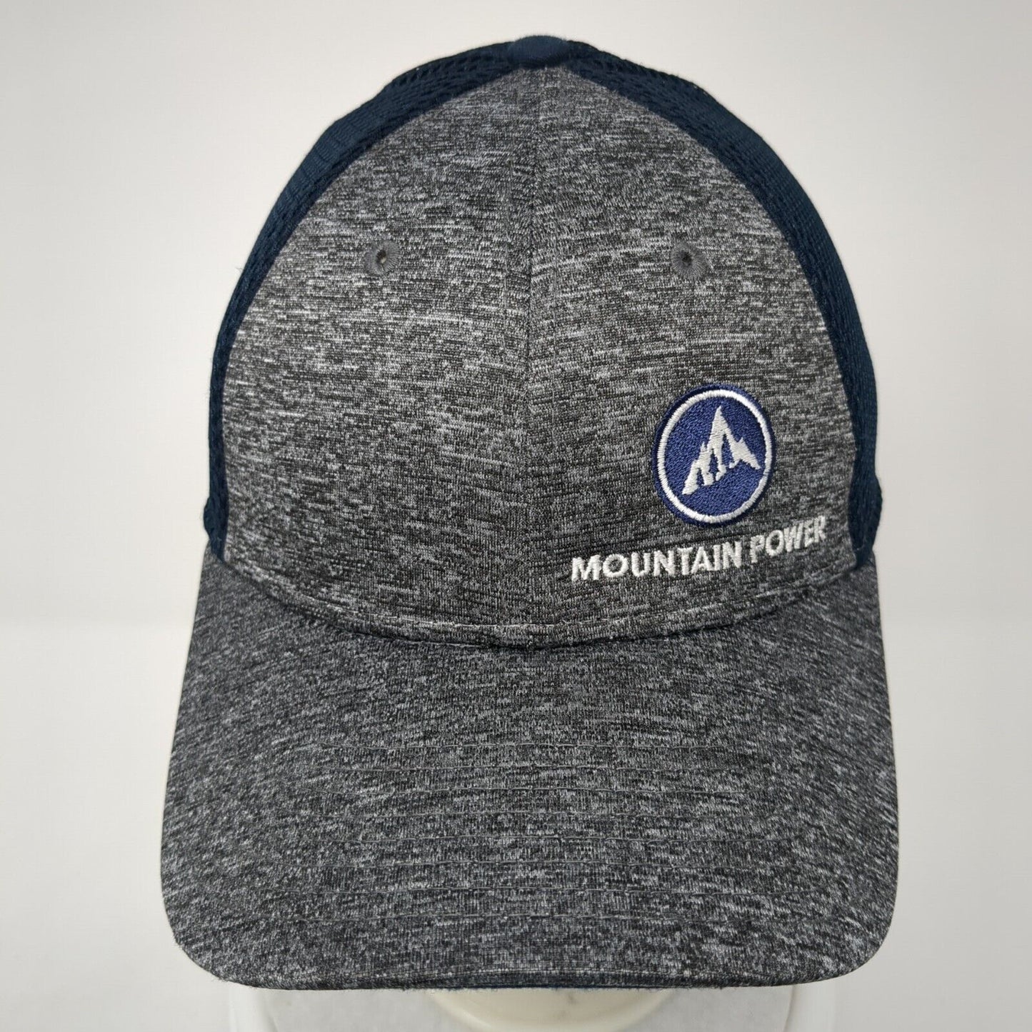 Mountain Power Fitted Trucker Hat Multicolor S/M Mesh Back 39Thirty New Era