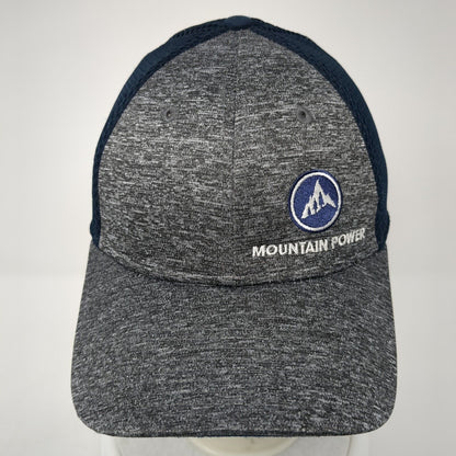 Mountain Power Fitted Trucker Hat Multicolor S/M Mesh Back 39Thirty New Era