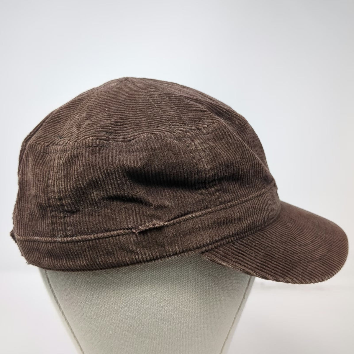 Taylor Swift Army Cap Brown One Size Corduroy Floral Lining Embroidery Hat