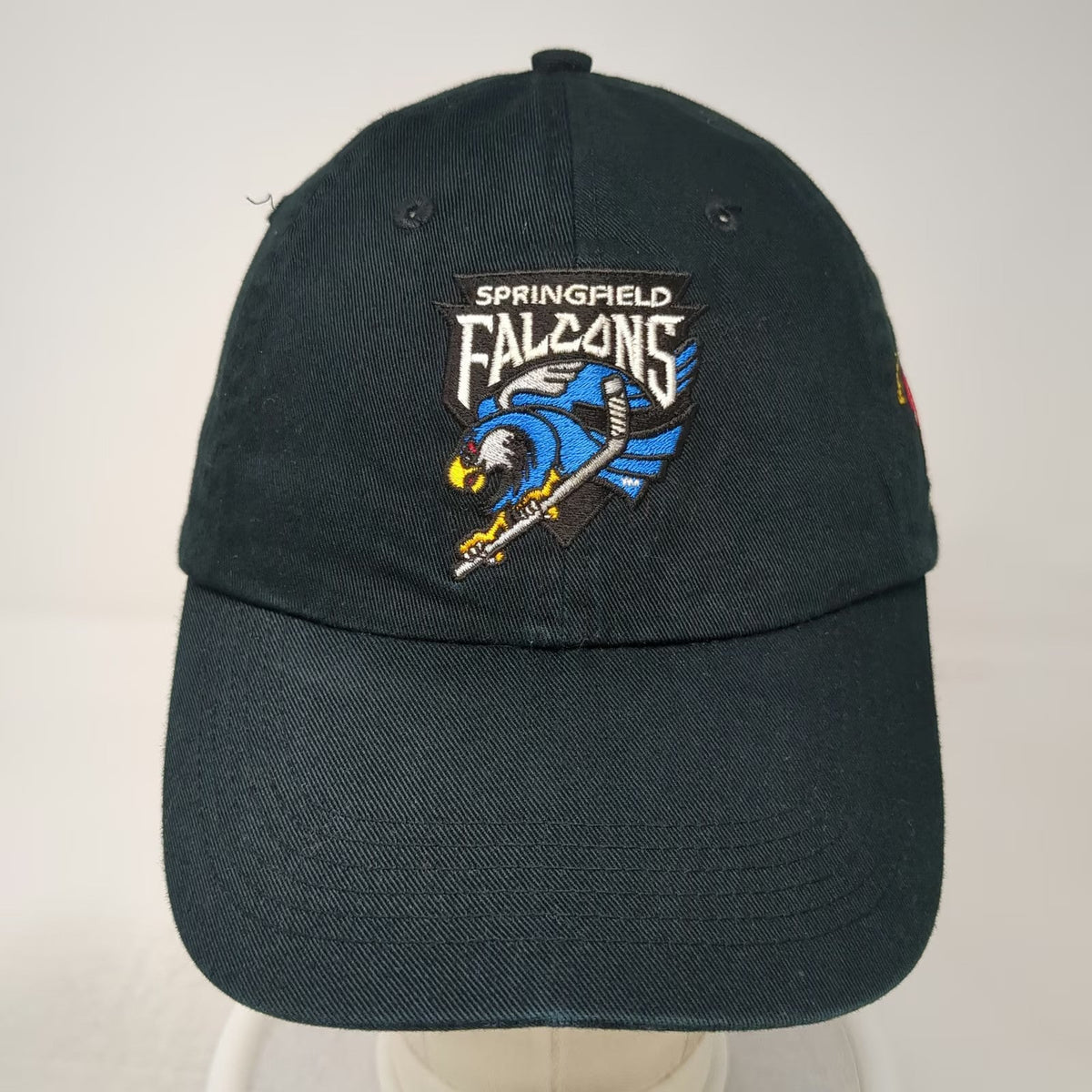 Antigua Springfield Falcons Baseball Cap Black One Size Shriners Hospital Hat