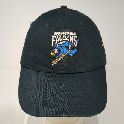 Antigua Springfield Falcons Baseball Cap Black One Size Shriners Hospital Hat