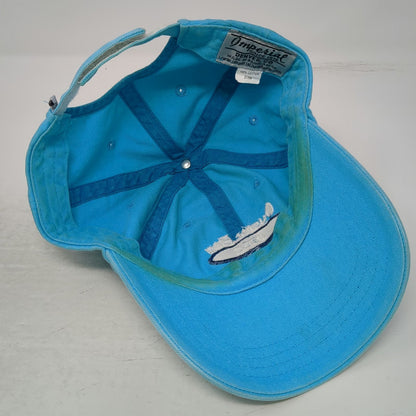 Imperial Baseball Cap Blue White One Size Oyster Bay Golf Links Strapback Hat