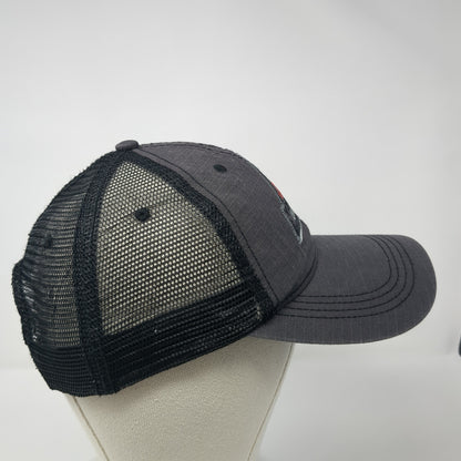 1890 Yosemite California Snapback Trucker Hat Gray One Size Adjustable Mesh Back