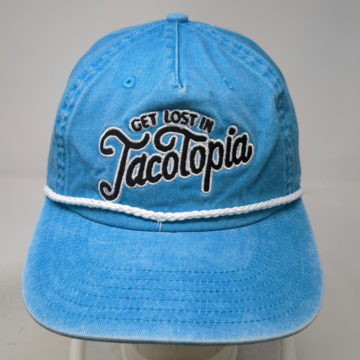 Legacy 5 Panel Blue One Size Rope Snapback Cotton TacoTopia Embroidered Hat