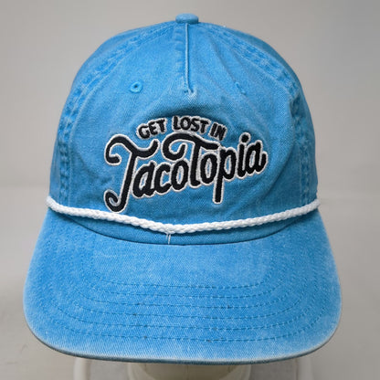 Legacy 5 Panel Blue One Size Rope Snapback Cotton TacoTopia Embroidered Hat