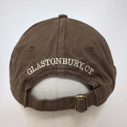 Sportsman Baseball Cap Brown One Size The Old Cider Mill Glastonbury CT Hat