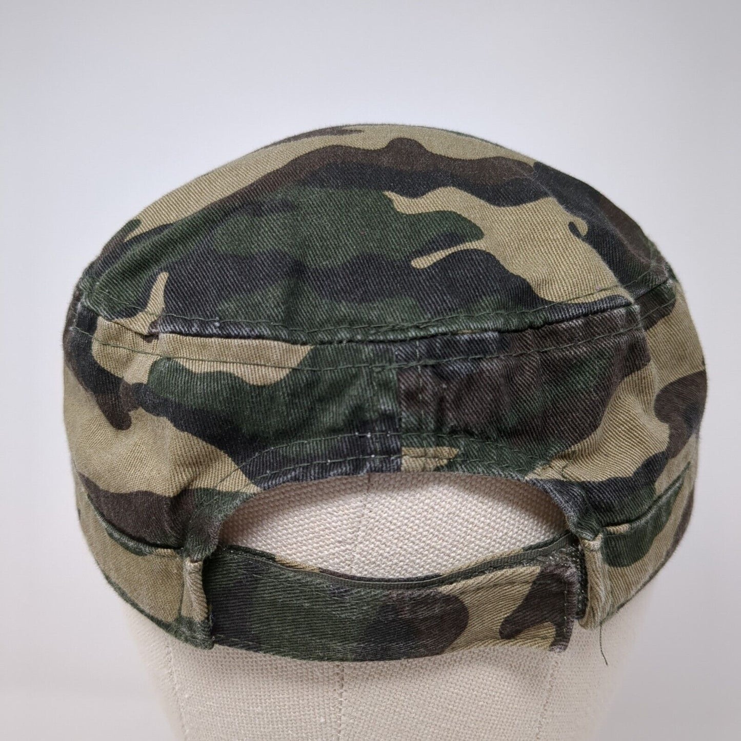 Sam's Skin n Scuba Strapback Cadet Army Hat Camo One Size Adjustable