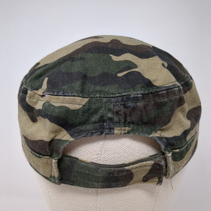 Sam's Skin n Scuba Strapback Cadet Army Hat Camo One Size Adjustable