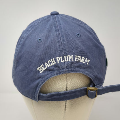 Legacy Baseball Cap Blue One Size BPF Beach Plum Farm Slideback Cotton Hat