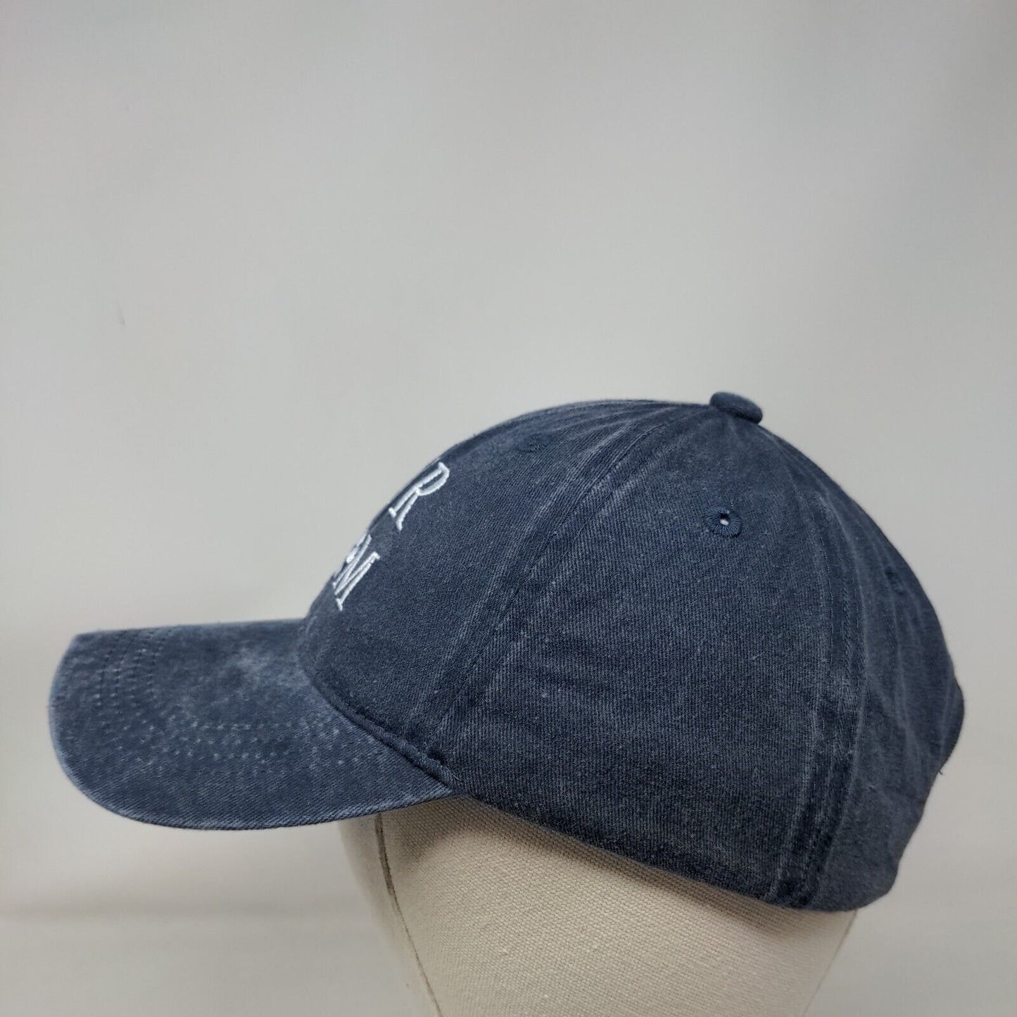 Fur Mom Slideback Hat Blue One Size Embroidered Adjustable 6 Panel