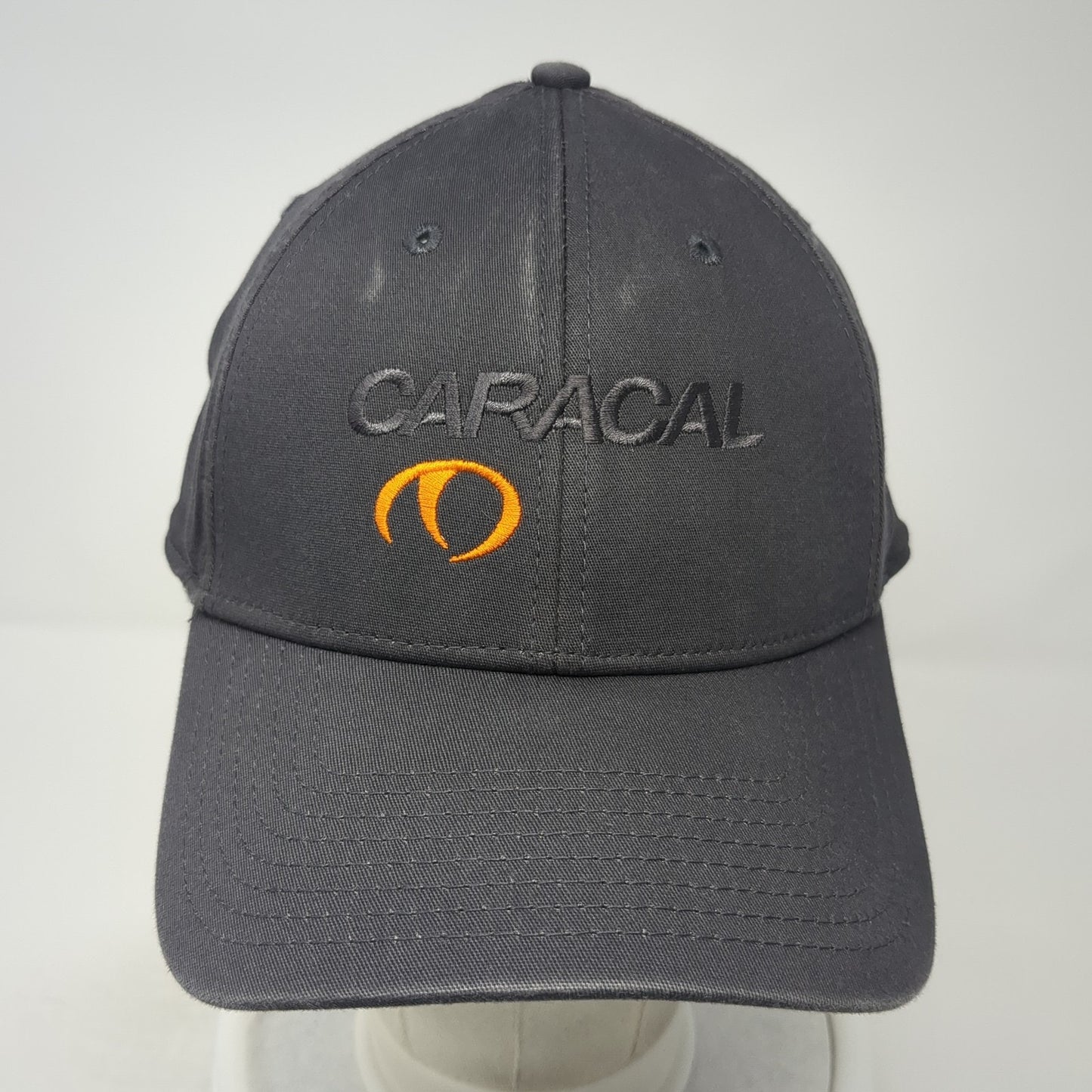 Caracal Fitted Baseball Cap Gray XL Lightweight Embroidered 39Thirty New Era