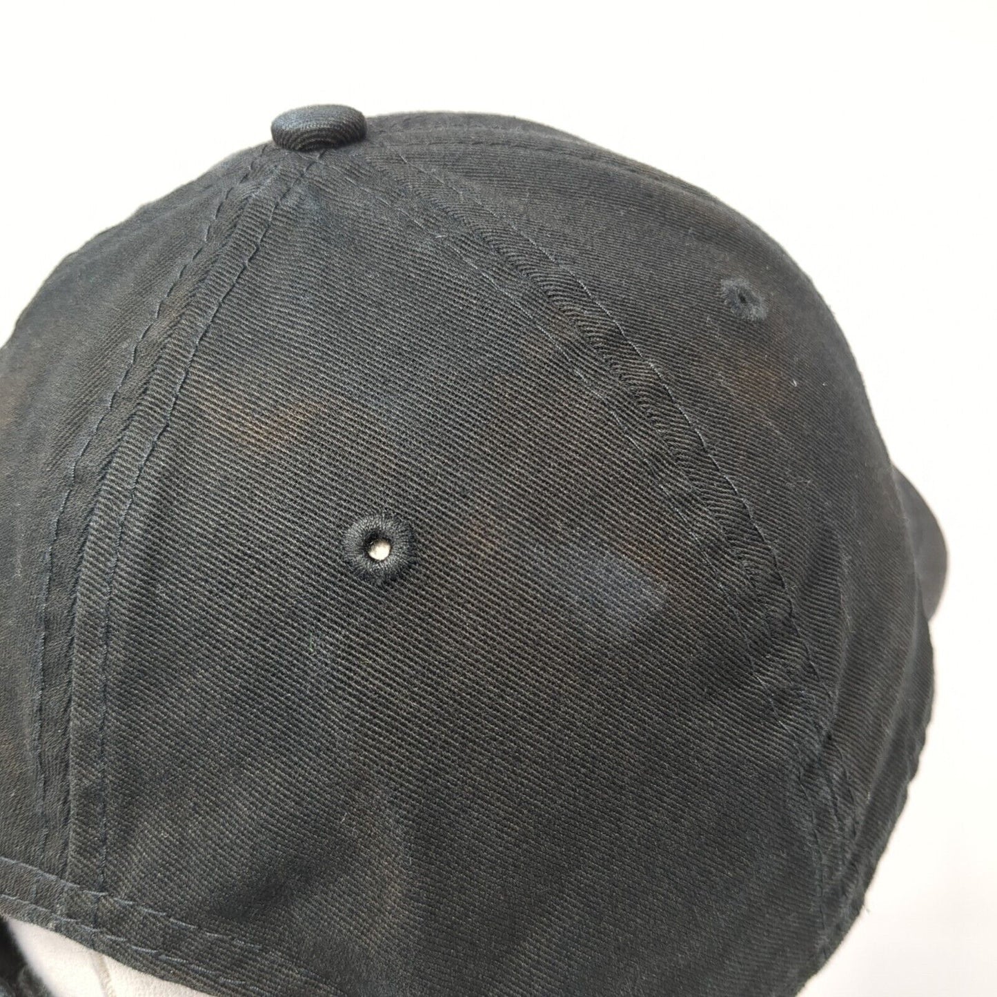 No Blues No Glory Strapback Hat Black One Size Adjustable Embroidered New Era