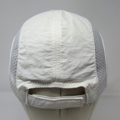 White One Size Baseball Cap Hat 13.1 Finisher Massachusetts Yukanrun Mesh Back