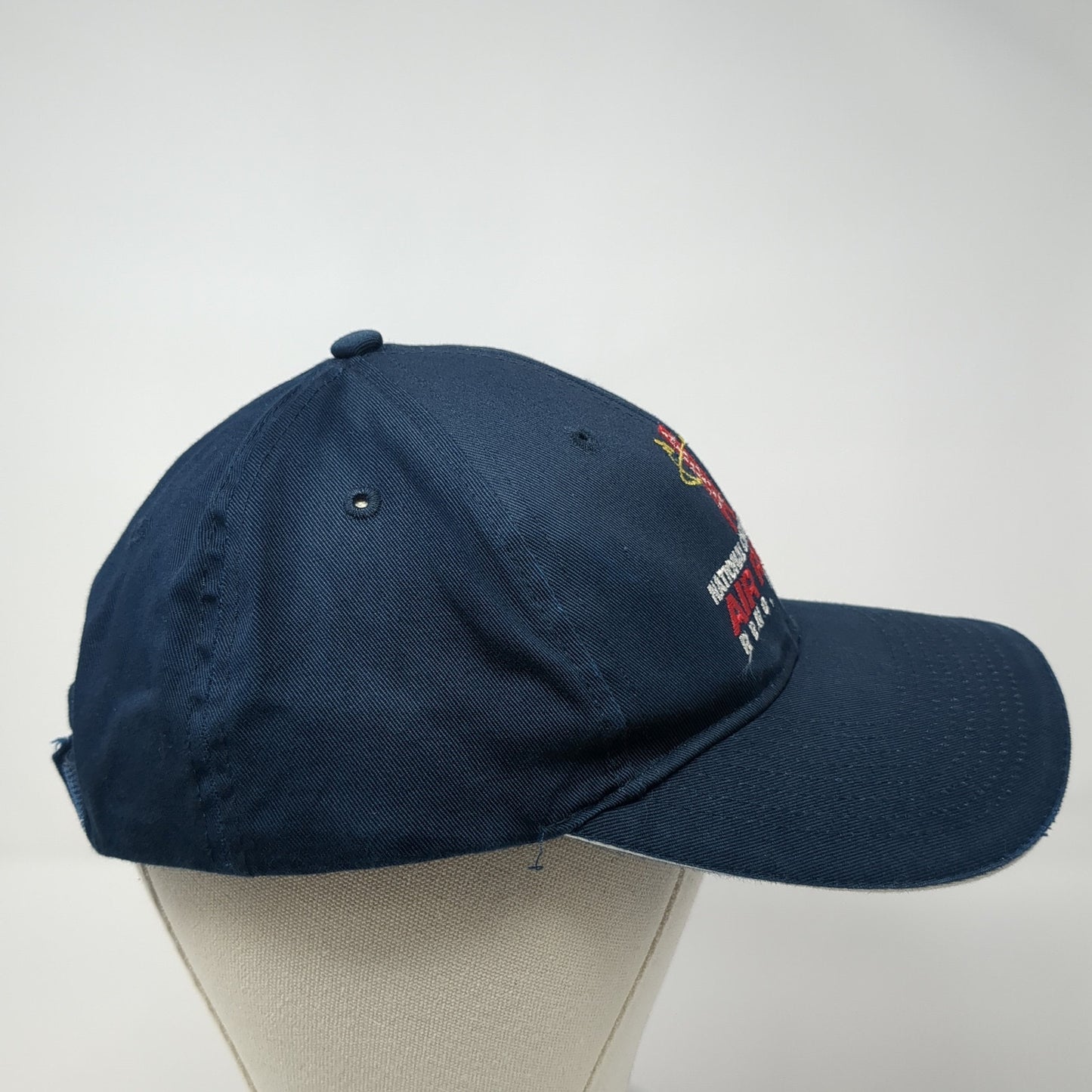 National Championship Air Races Strapback Hat Blue One Size Adjustable