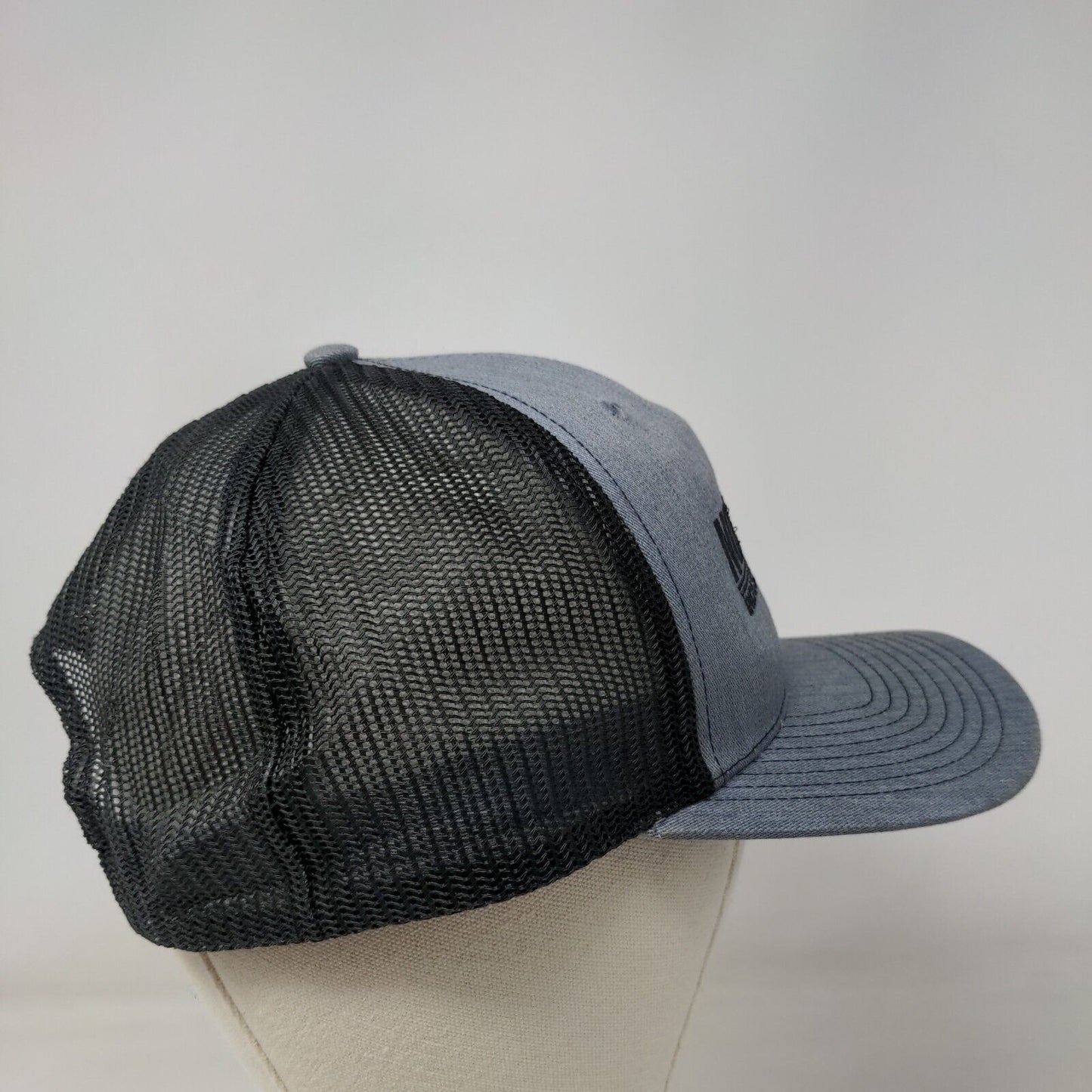 Nova-Tec Induistrial Supplies Snapback Trucker Hat Gray OS Mesh Back Richardson