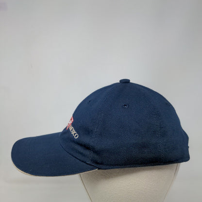 Cancun Mexico Slideback Hat Blue One Size Adjustable Embroidered 6 Panel AG