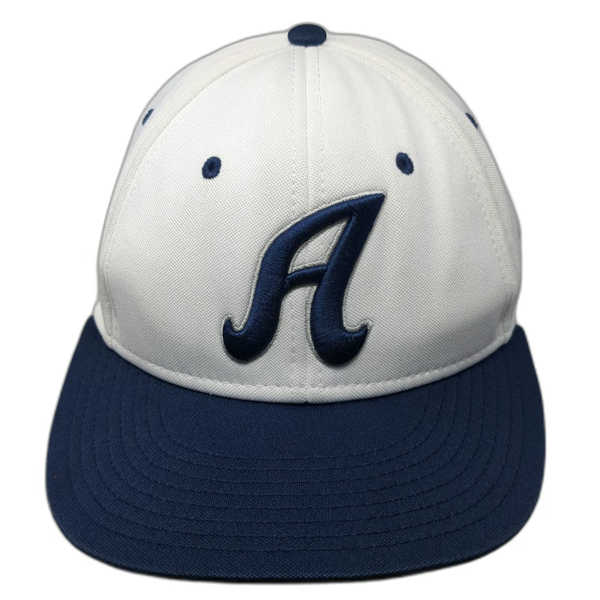 The Game Penn State Nittany Lions NCAA White Blue Size 7 Fitted Baseball Cap Hat