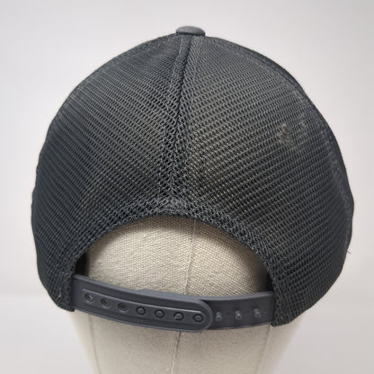 Roger The Plumber Snapback Trucker Hat Gray One Size Mesh Back Flexfit