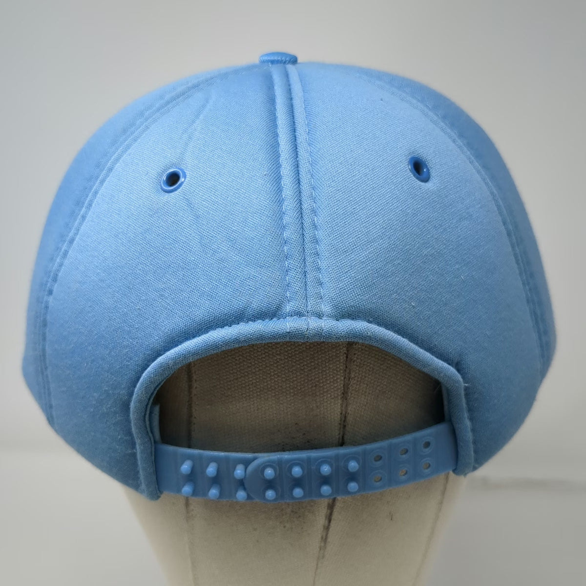 San Sun Trucker Hat Blue White Snapback Tupperware Jerome Idaho Logo Vintage