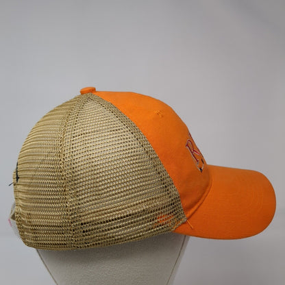 Reds Hunting Strapback Trucker Hat Orange One Size Mesh Back Outdoor